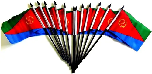 Miniatura 28 de Paquete de 12 banderas de escritorio de oficina en miniatura de poliéster internacional de 4 x 6 pulgadas, 1 docena de banderas pequeñas de 4 x 6