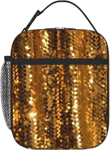 Miniatura 9 de Lonchera con aislamiento para mujer, bolsa de almuerzo con diseño de arco iris y orgullo gay para el trabajo, picnic, portátil