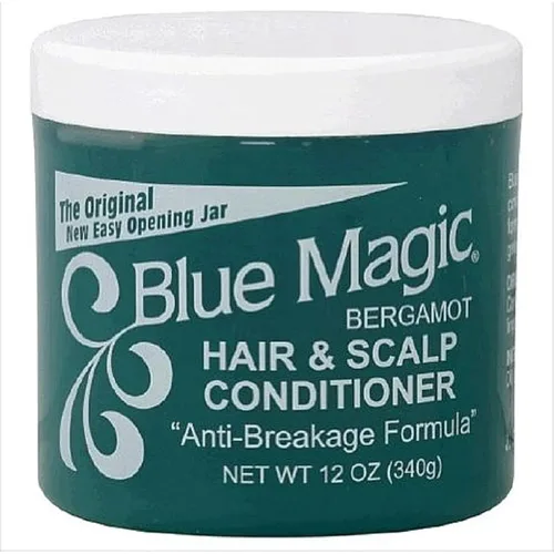 Miniatura 2 de Blue Magic Acondicionador de bergamota para cabello y cuero cabelludo, 12 onzas (paquete de 3)