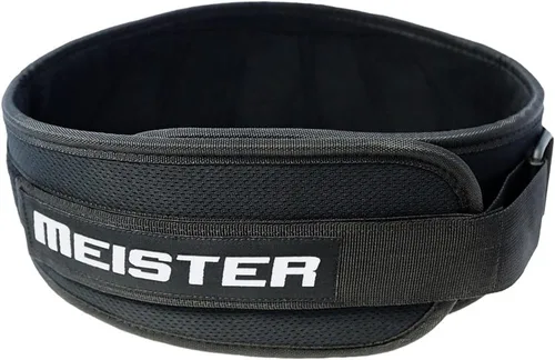 Miniatura 2 de Meister Cinturón de levantamiento de pesas de neopreno contorneado 6" soporte trasero
