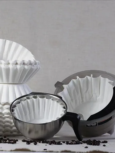 Miniatura 3 de Filtros de café comercial de 12 tazas, filtros de café grandes, calidad premium, (9 ¾ pulgadas x 4 ¼ pulgadas), filtros totalmente naturales