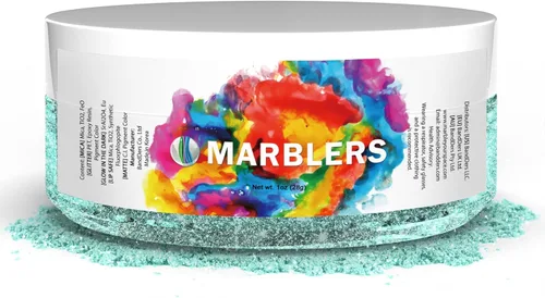 Miniatura 120 de MARBLERS - Polvo de mica de grado cosmético, nacarado, no tóxico, vegano, libre de crueldad, sombra de ojos, esmalte de uñas, arte de uñas, [Gris]