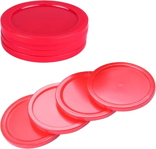 Discos de hockey aéreo de 3.25 o 2.5 pulgadas - Discos profesionales y duraderos para mesas grandes - Compatibles con mazos y metas estándar - Los