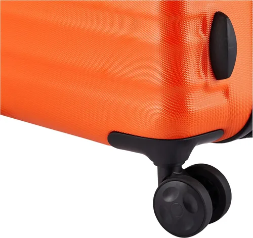Miniatura 4 de Tienda Basics Equipaje de maleta expandible con ruedas rígidas, Naranja, Spinner