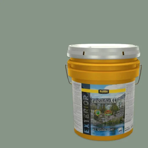 Miniatura 37 de Rodda Paint CASCADIA XL Pintura e imprimación satinada exterior en uno, cuarto de galón, pimienta de Jamaica