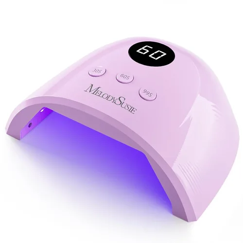 Miniatura 9 de MelodySusie Lámpara de uñas LED compacta con guantes UV, secadora de uñas P-PLUS30A con sensor inteligente que cura todos los geles, especialmente