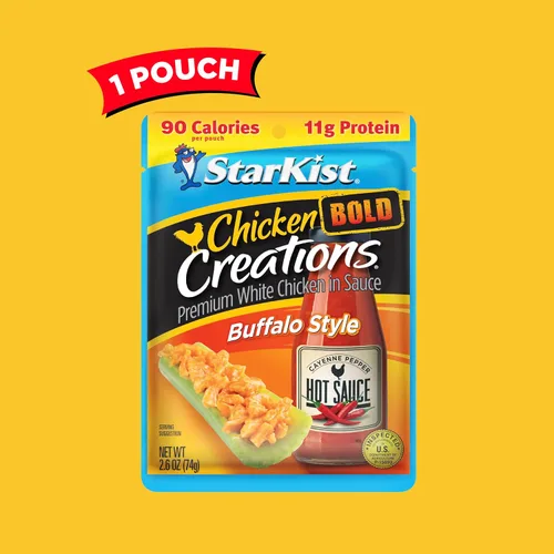 Miniatura 4 de StarKist Chicken Creations BOLD Buffalo Style - Bolsa de 2.6 oz