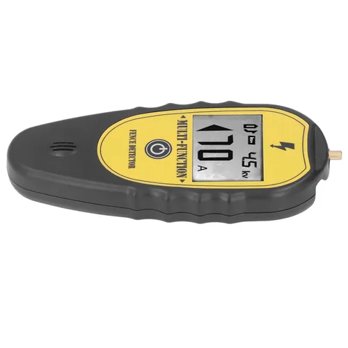 Miniatura 8 de Probador de valla digital de 15 KV, probador de valla eléctrica, voltímetro de valla, probador de voltaje con pantalla LCD, buscador de fallas