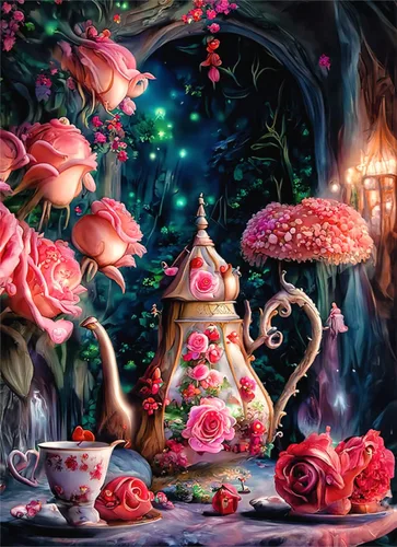 Miniatura 6 de Caievy Kits de pintura de diamantes 5D, girasoles de acuarela, arte de bricolaje con diamantes de imitación de cristal, bordado de diamantes