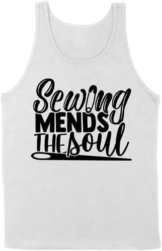 Miniatura 4 de Camiseta sin mangas unisex de costura Mends The Soul