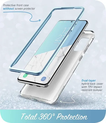 Miniatura 2 de i-Blason Cosmo Series - Carcasa para Samsung Galaxy S20 5G (versión 2020), diseño protector contra golpes, delgado y elegante sin protector