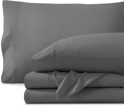 Miniatura 7 de Bare Home - Juego de sábanas de jersey 100% algodón orgánico, ultra suave, 100% algodón - Juego de sábanas y funda de almohada - Sábanas de bolsillo