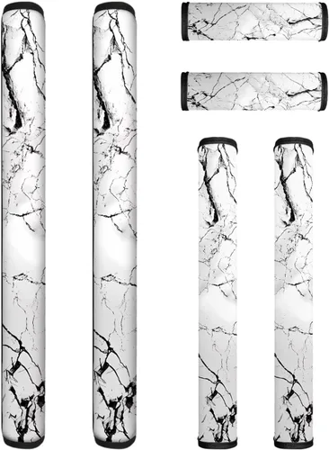 Miniatura 27 de Juego de 6 fundas para manijas de puerta de refrigerador, protector antideslizante para refrigerador, horno, lavavajillas, mantiene