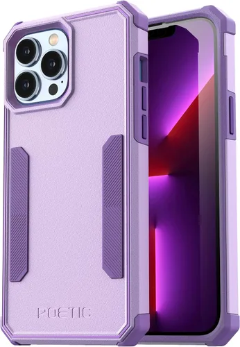 Miniatura 12 de Poetic Neon - Funda para iPhone 14 Pro Max, resistente de doble capa, delgada, a prueba de golpes, compatible con carga inalámbrica, antideslizante