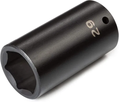 Miniatura 16 de TEKTON SID22132 Dado de impacto de 6 puntos de 1 17/64 pulgadas (32 mm) impulsor de 1/2 pulgada