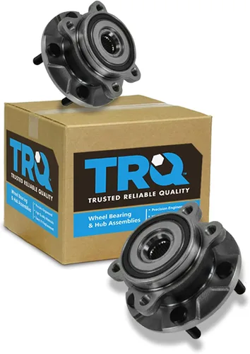 Miniatura 53 de Conjunto de Rodamientos de Rueda y Cubo Delantero Izquierdo y Derecho TRQ 2 Piezas Compatible con Jeep Wrangler 2007-2017 2018 Wrangler JK