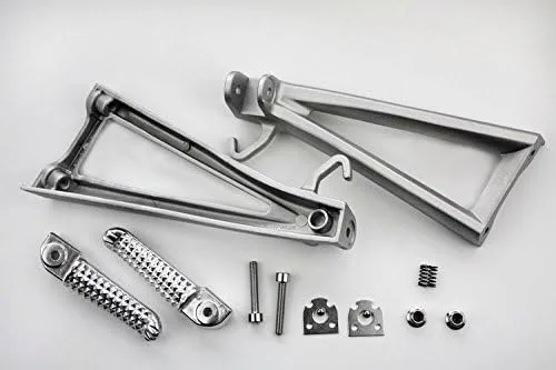 Miniatura 2 de MT390-021 - Estriberas de pie de pasajero trasero pulidas compatibles con Yzf R6 2006-2009 2010 2011 2012