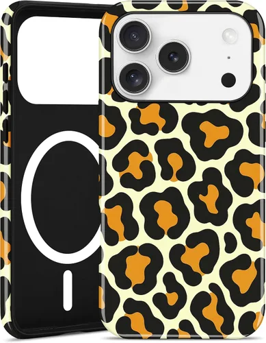 Miniatura 109 de Jusy Compatible con MagSafe Brown Tortoise Shell Print Phone Case para iPhone 7/8/SE, funda protectora magnética de lujo de TPU suave