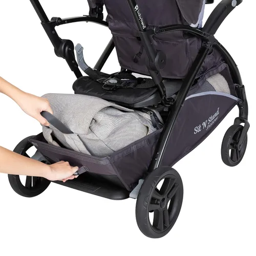 Miniatura 3 de Baby Trend Sit N' Stand® - Cochecito de compras 5 en 1, Cassis