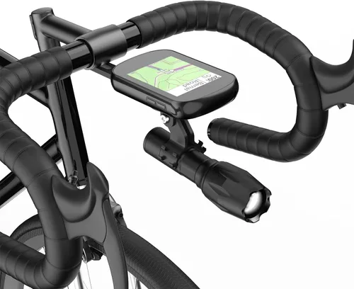 Miniatura 5 de Soporte para computadora de bicicleta, soporte frontal para bicicleta para manillar de bicicleta integrado, compatible con bicicletas de carretera