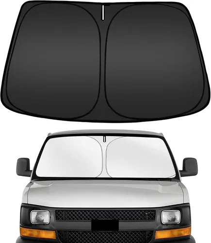 Miniatura 24 de ARISMOTOR - Parasol plegable para parabrisas para Honda Civic 11.ª generación 2022-2025 2026, protector de visera de sol personalizado para ventana