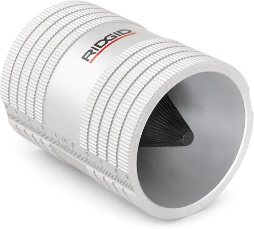 Miniatura 3 de Ridgid 29993 227S Herramienta de escariador de tubo de acero inoxidable, escariador interno/externo de 1/2 pulgada a 2 pulgadas, cromado, pequeño