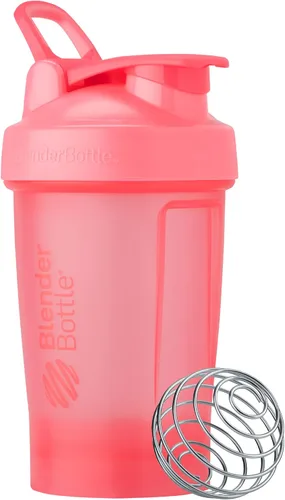 Miniatura 15 de BlenderBottle Classic V2 Botella mezcladora perfecta para batidos de proteínas y preentrenamiento, 28 onzas, color ciruela