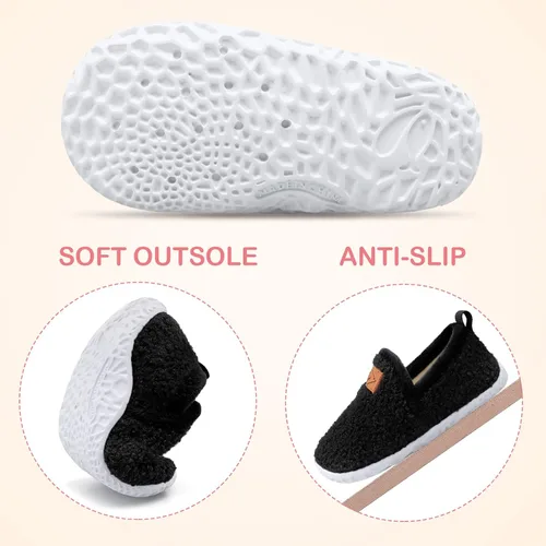 Miniatura 4 de Lefflow Pantuflas para niños y niñas, zapatos de casa para nadar en agua, zapatos de playa, zapatos ligeros para caminar al aire libre