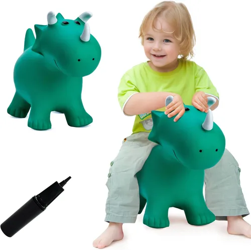 Miniatura 10 de VangeBow Caballo Saltarín para Niños de 1 a 3 años, Juguetes Inflables de Animales Saltarines para Niñas y Niños de 1, 2, 3, 4, 5 años, Juguetes
