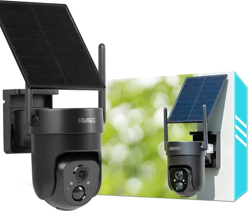 Miniatura 19 de Cámara de seguridad solar inalámbrica Vicohome 2CQ4 2K AI para exteriores, cámara alimentada por batería, visión nocturna a color, audio