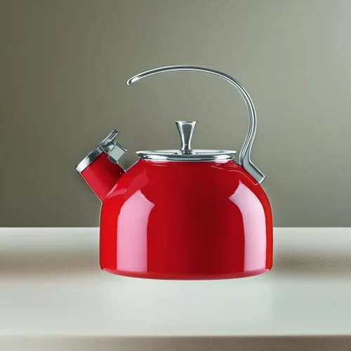 Miniatura 5 de kate spade new york Make It Pop - Hervidor de agua, color rojo