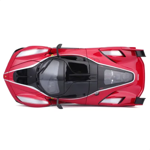 Miniatura 7 de Bburago B18-16010 Ferrari FXX-K Kit de Modelo Fundido, Rojo, Escala 1:18