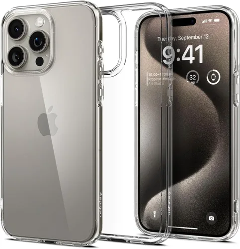 Miniatura 38 de Spigen Funda para iPhone 12 Mini, ultra híbrida, sin anillo magnético, antiamarilleo, transparente