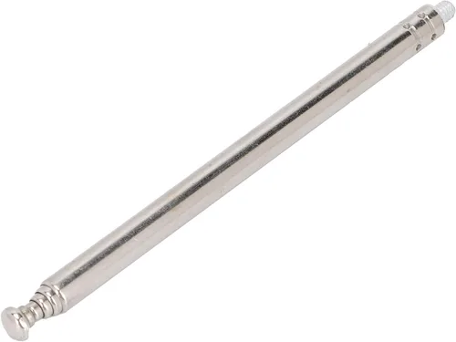 Miniatura 6 de Antena telescópica, 11.8 in/11.8 pulgadas, longitud completa, 5 secciones, antena telescópica, antena de radio portátil, repuesto compatible con TV