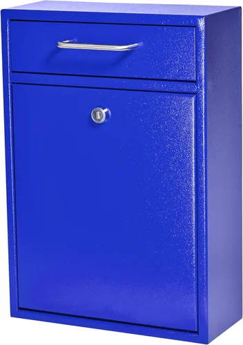 Miniatura 12 de Buzón de correo con caja de seguridad, de montaje en pared, 7415 Granite
