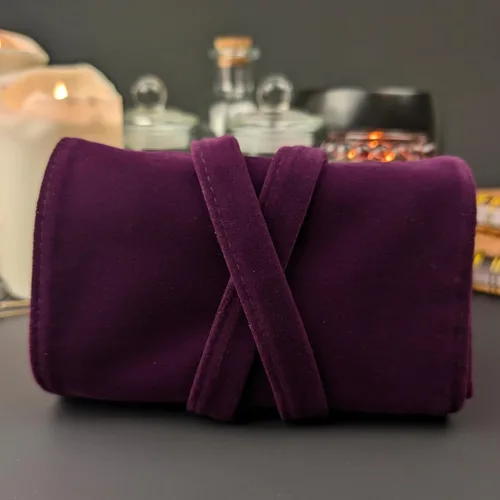 Miniatura 2 de Bolsa de tarot Witchy Cauldron – Bolso de tela para tarot 3 en 1, portacartas y funda – Se adapta a mazos estándar – Regalo espiritual para lectores