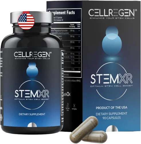 StemXR™ Activador de células madre y estimulador de la circulación - Suplemento de células madre para hombres y mujeres - Algas verdes azules,