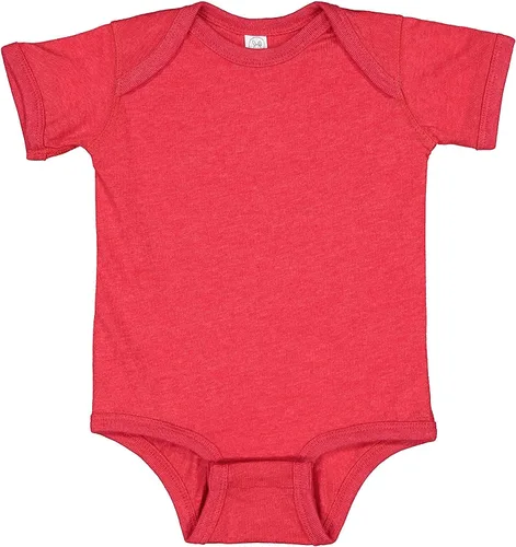 Miniatura 212 de RABBIT SKINS, Body de manga corta de jersey fino suave para bebé