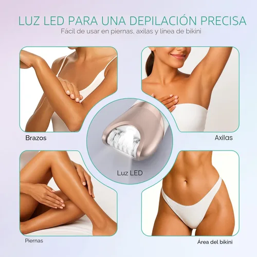 Miniatura 4 de VOYOR Depiladora para mujer, depiladora 3 en 1 para mujeres, depiladora depiladora para piernas y brazos con 30 pinzas, afeitadora eléctrica