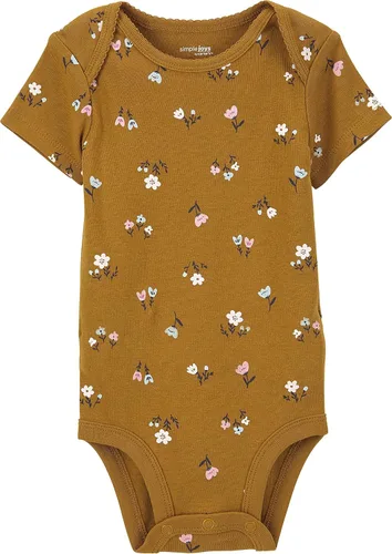Miniatura 2 de Simple Joys by Carter's Baby Girls' Short-sleeve Bodysuit, Pack of 6