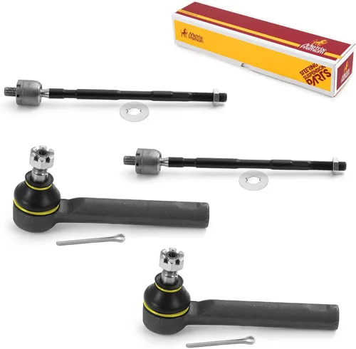 Miniatura 142 de Metrix Premium Chassis Parts - Juego de 4 barras de acoplamiento interior y exterior para Audi A3 15-16, Seat Leon 06-20 (México), 09-17 Volkswagen