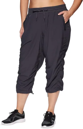 Miniatura 8 de RBX Pantalón capri tejido ligero con cordón para mujer, talla grande