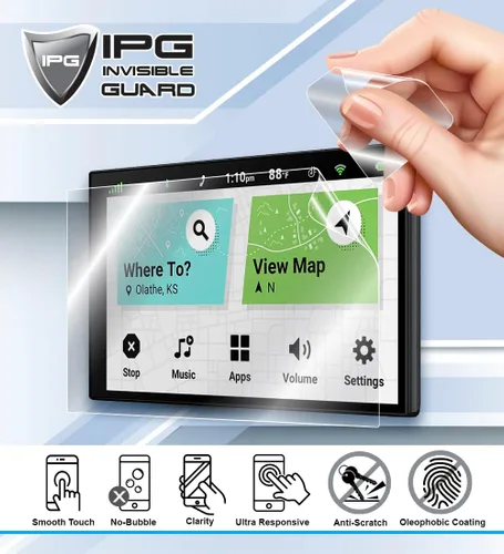 Miniatura 4 de IPG ProActive - Protector de pantalla de dureza compatible con Ymaha Tenere 700 T700 XTZ 700 XTZ 700 Cluster Speedometer Display Hydrogel (delgado)