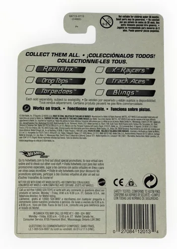 Miniatura 2 de 2005 First Editions X-Raycers #2 Paradigm Shift Orange PR-5 Ruedas #2005-52 Coche Coleccionista Coleccionable Mattel Hot Wheels