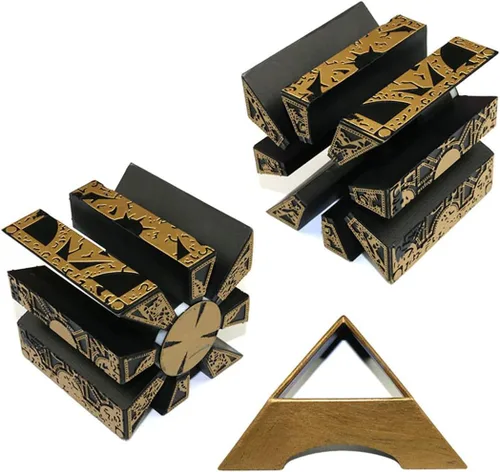 Miniatura 5 de SUIZU Caja de rompecabezas Hellraiser Desmontable, Caja de Bloqueo con Deformación Funcional con Base