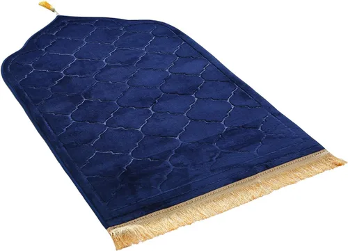 Miniatura 13 de JE JOUE Alfombra de oración musulmana islámica – Esponja gruesa musulmana para hombres y mujeres, Eid Travel Ramadán, suave, de lujo, ideal