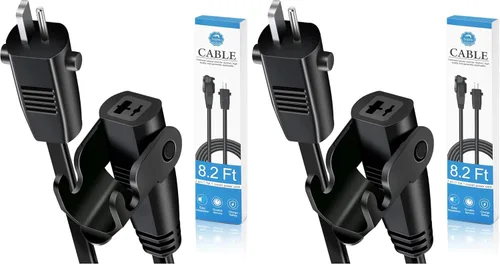 Miniatura 8 de Sopito Cable de extensión de repuesto para sillón reclinable de 6.6 pies (6.6 ft) para silla elevadora o sillón reclinable, cable de alimentación
