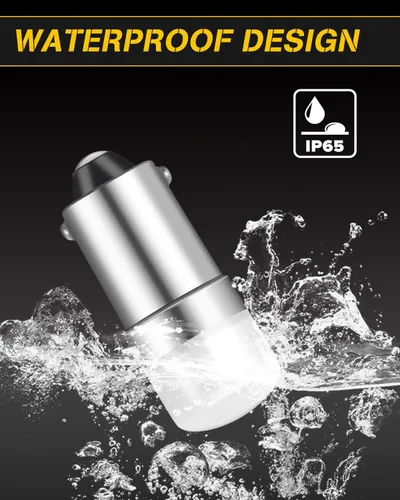 Miniatura 5 de Qasim Bombilla 1893 313 de bayoneta 1818 1819 1820 1895 BA9S Bombilla LED AC/DC 12V para exteriores, caravana, barco, remolque, luz blanca cálida