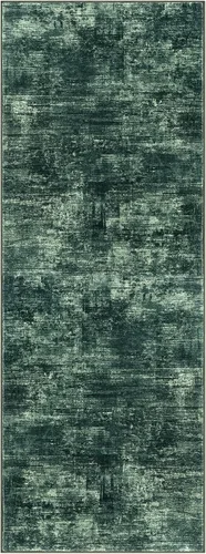 Miniatura 355 de IOHOUZE Alfombra abstracta lavable de 3 x 12 pies para pasillos, antideslizante para cocina, camino de entrada de lana sintética para interiores