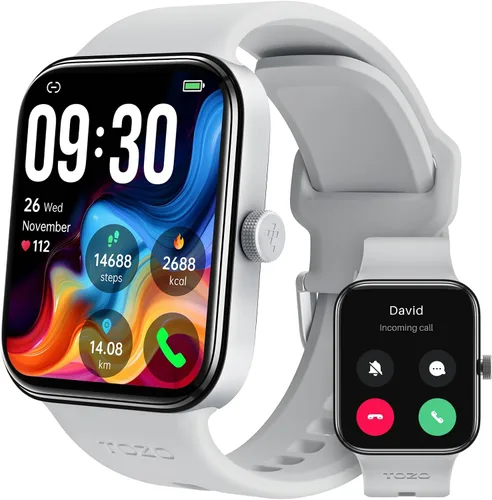 Miniatura 9 de TOZO AMOLED S4 AcuFit One - Reloj inteligente de 1.78 pulgadas, pantalla ultra clara para hombres y mujeres, monitor de actividad física